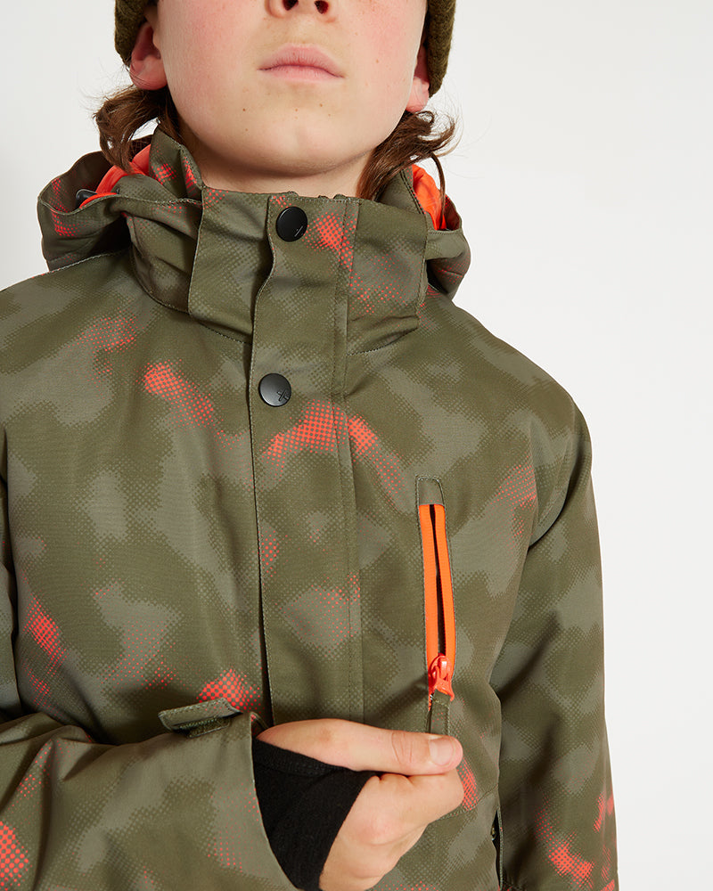 XTM Caden Youth Boys' Snow Jacket - Kalamata Thermal - Ski and Board Online