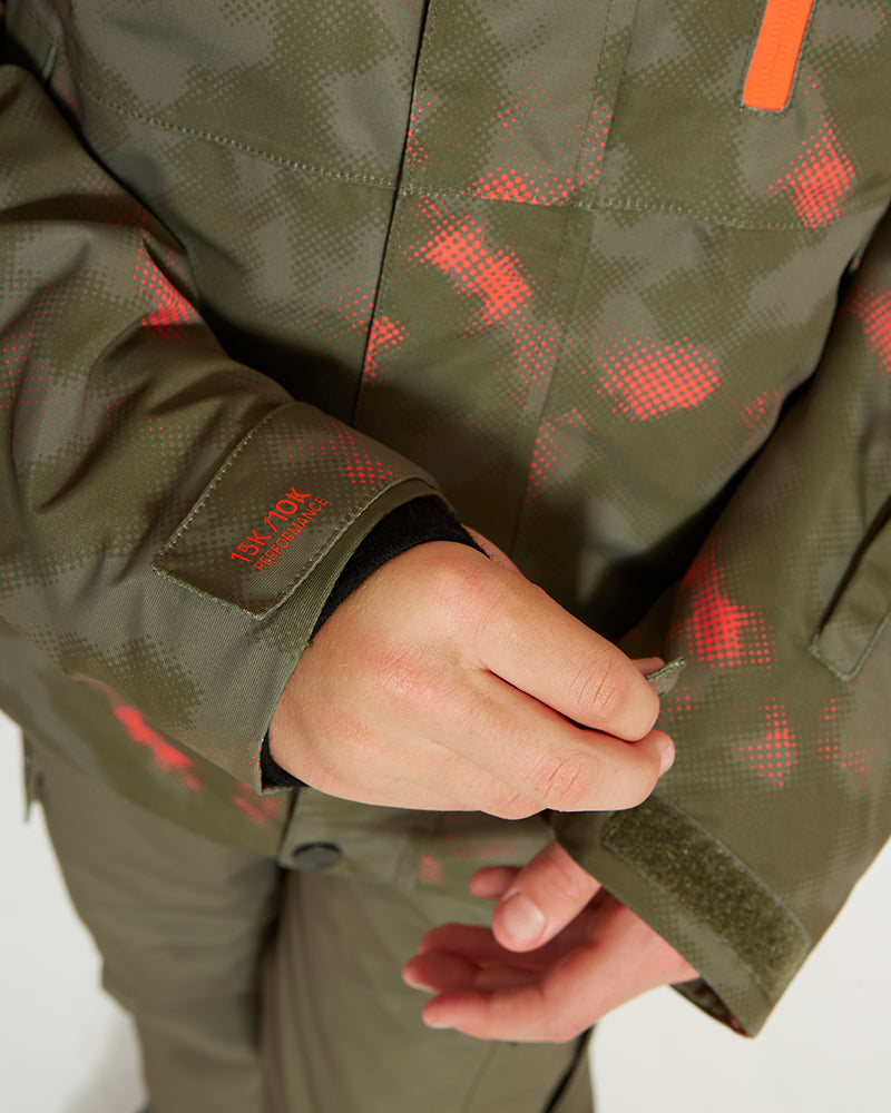 XTM Caden Youth Boys' Snow Jacket - Kalamata Thermal - Ski and Board Online