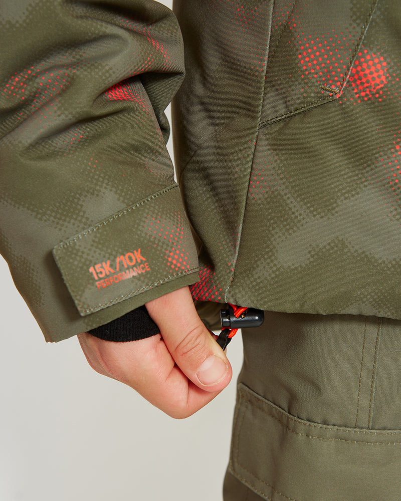 XTM Caden Youth Boys' Snow Jacket - Kalamata Thermal - Ski and Board Online