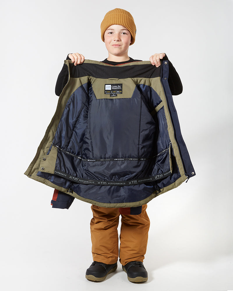 XTM Theo Kids Snow Jacket 10-16 years - Ski and Board Online