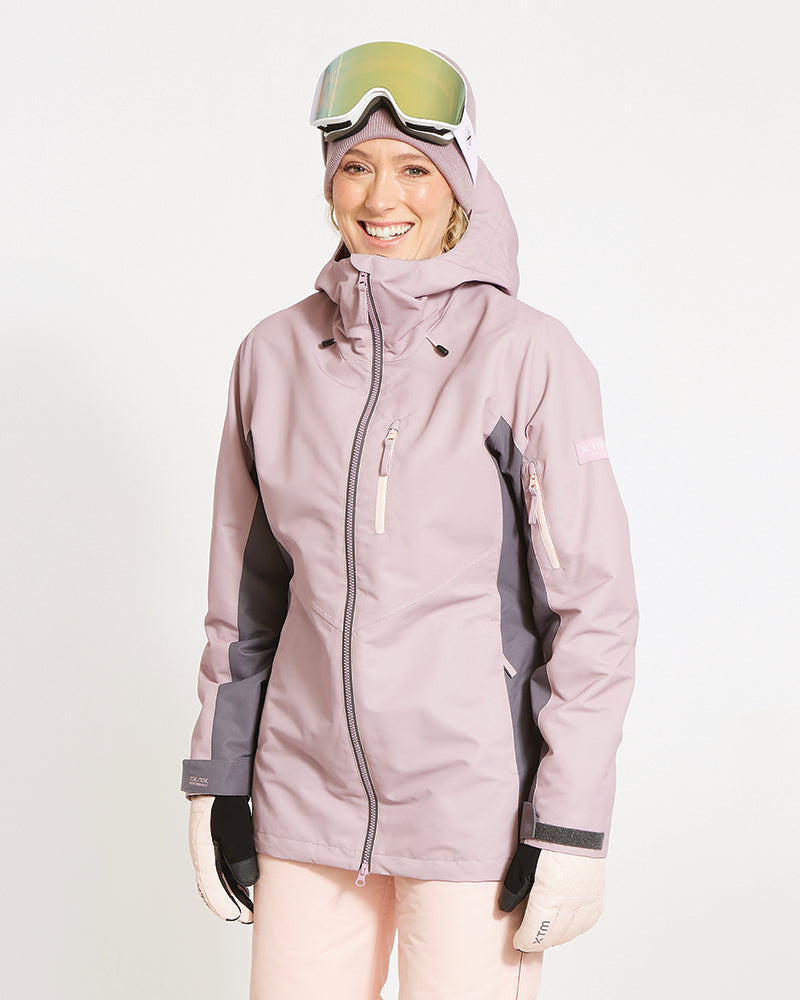XTM Lani II Womens Snow Jacket - Fog - Ski and Board Online