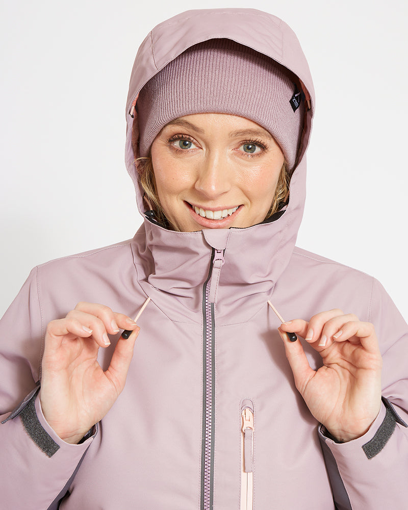XTM Lani II Womens Snow Jacket - Fog - Ski and Board Online