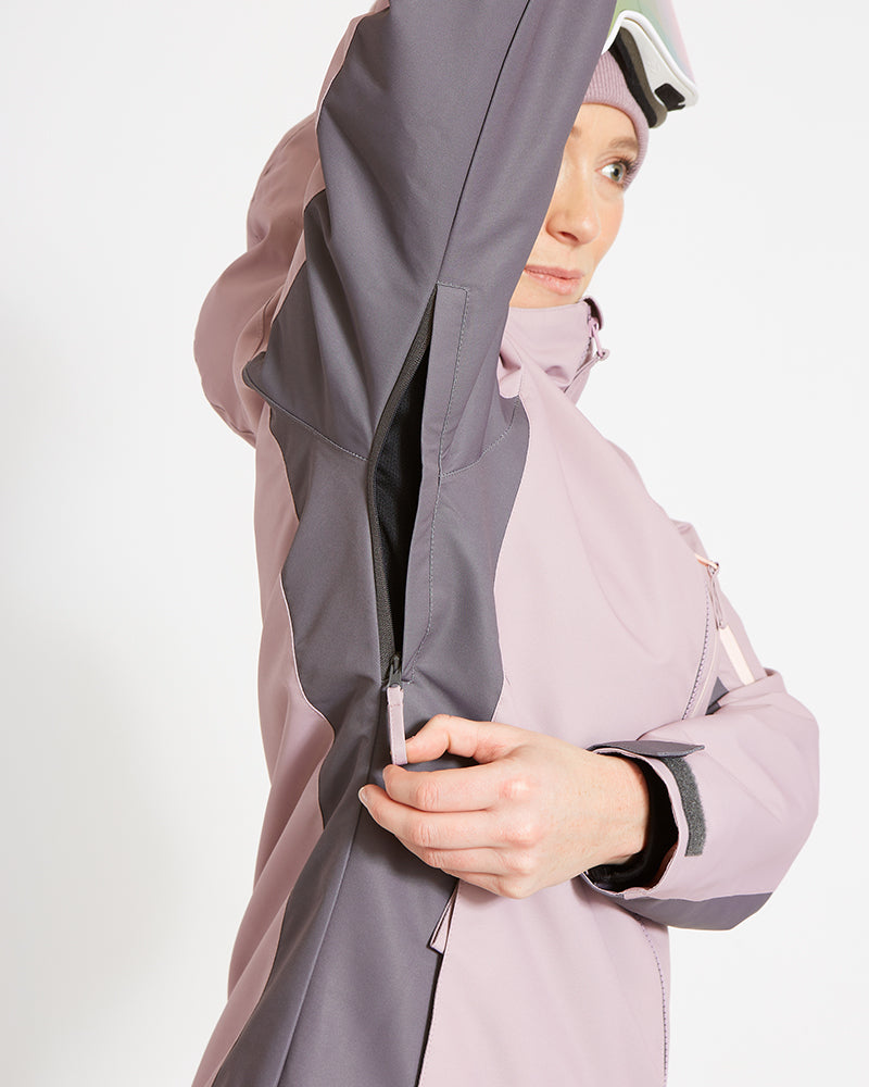 XTM Lani II Womens Snow Jacket - Fog - Ski and Board Online