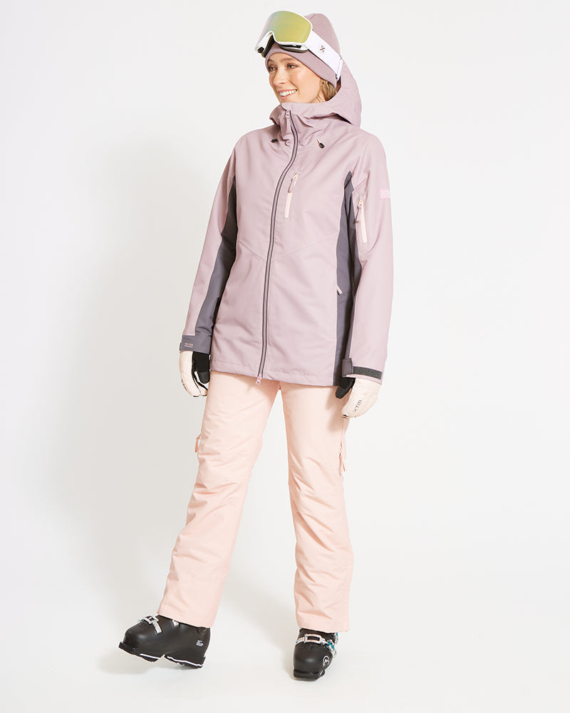 XTM Lani II Womens Snow Jacket - Fog - Ski and Board Online