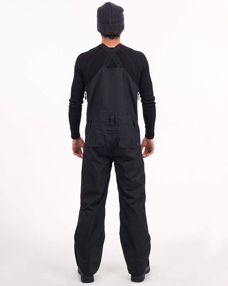 XTM Fletcher Mens Bib Snow Ski Pant - Black - Ski and Board Online