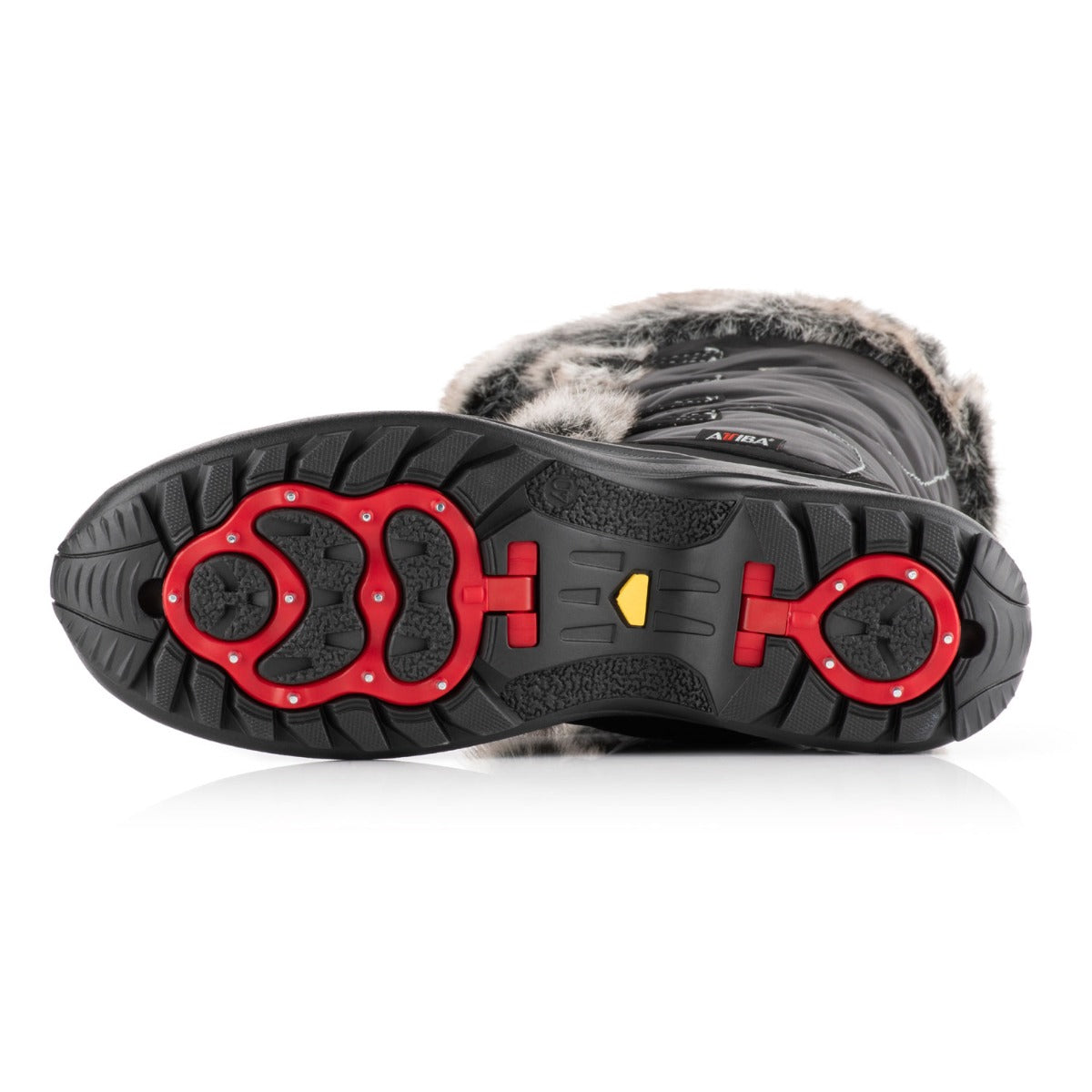 Attiba Venice Women's Après Snow Boot Black with Grey Fur - Ski and Board Online