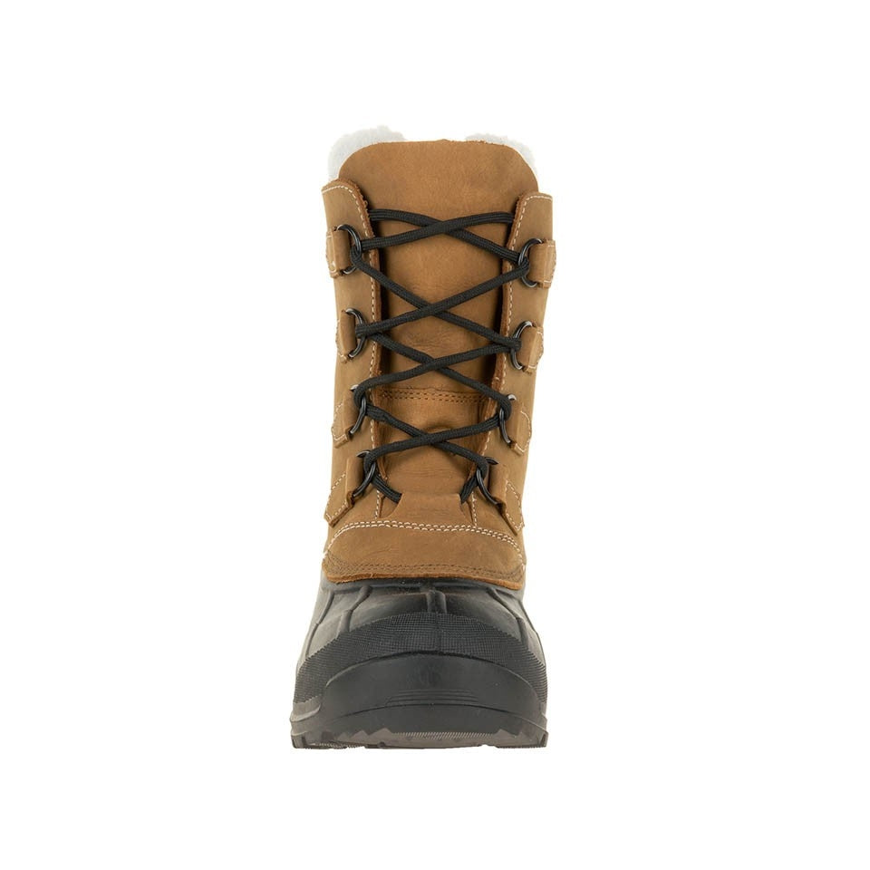 Kamik Alborg Mens Apres Snow Boots Tan 2020 lace