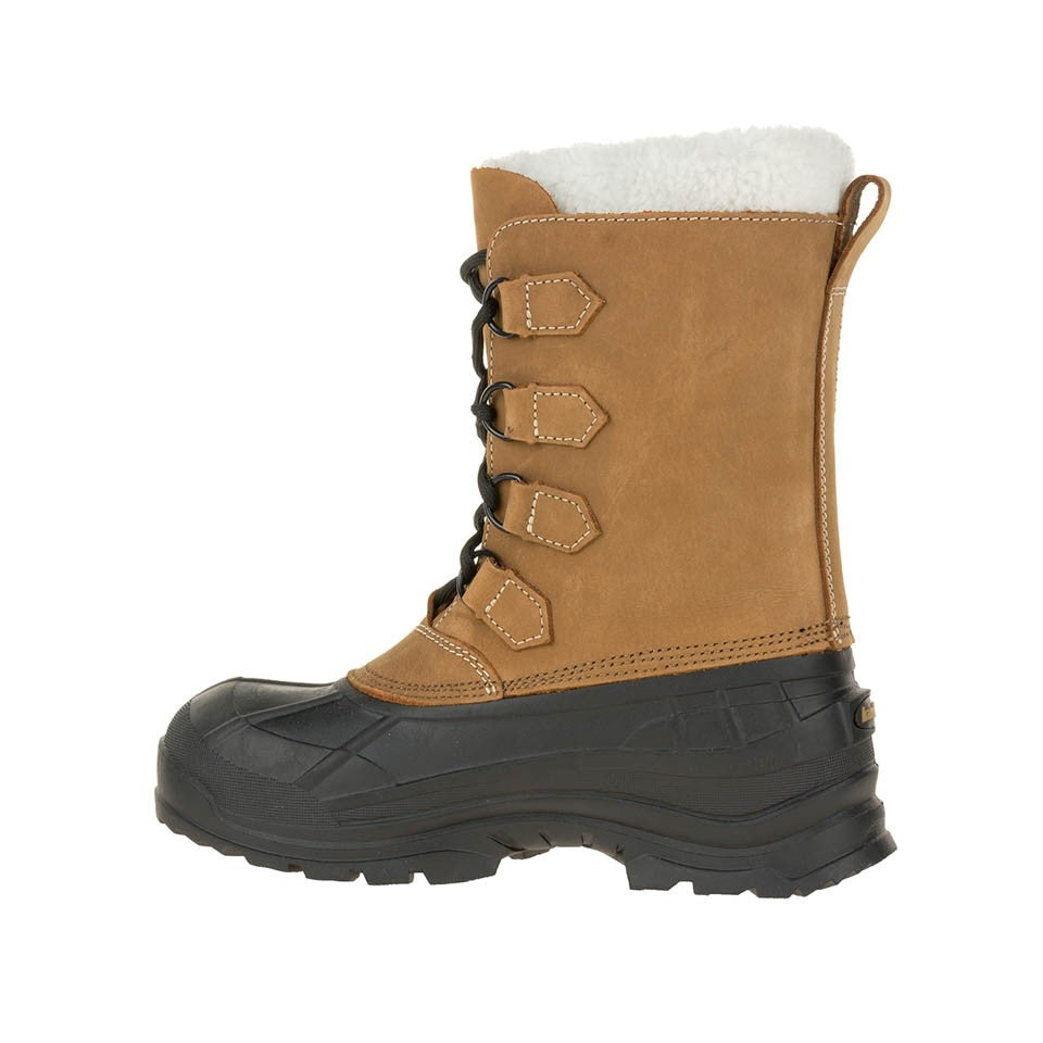Kamik Alborg Mens Apres Snow Boots Tan 2020 side