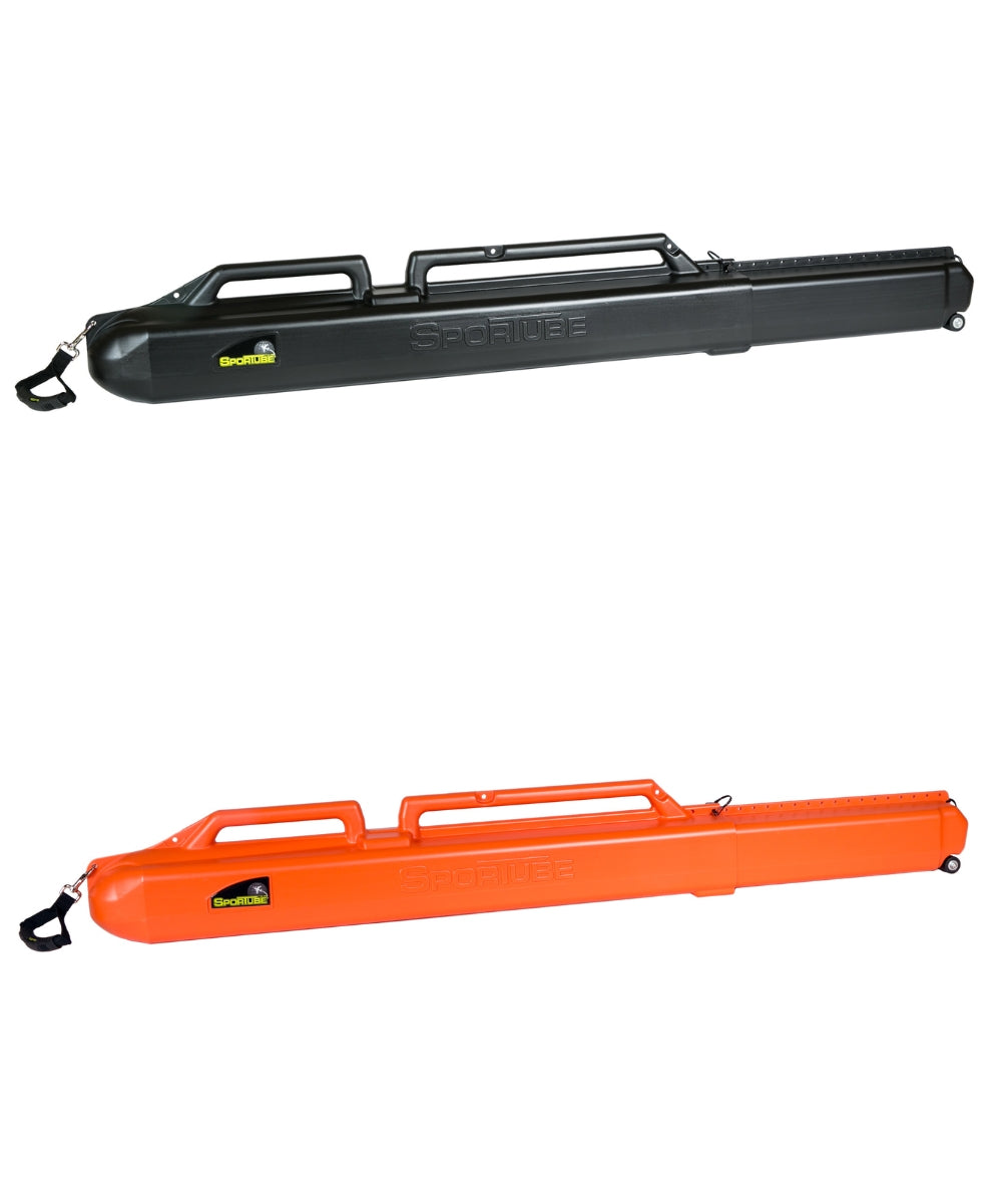 Sportube Series 1 Single Ski Case Black and Blaze - Ski and Board Online