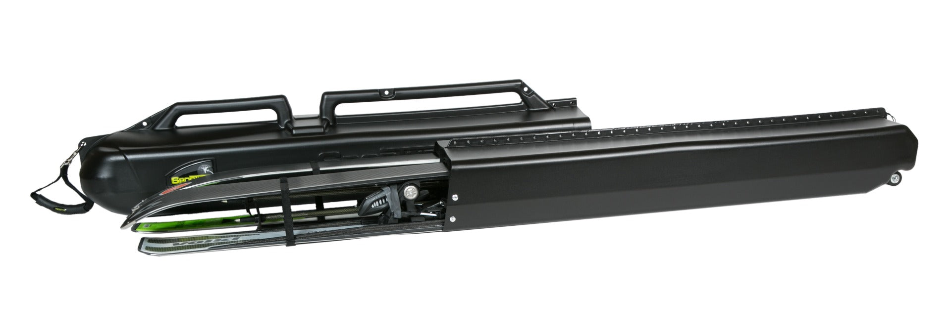 Sportube Series 2 Double Ski Case Black and Blaze - Ski and Board Online
