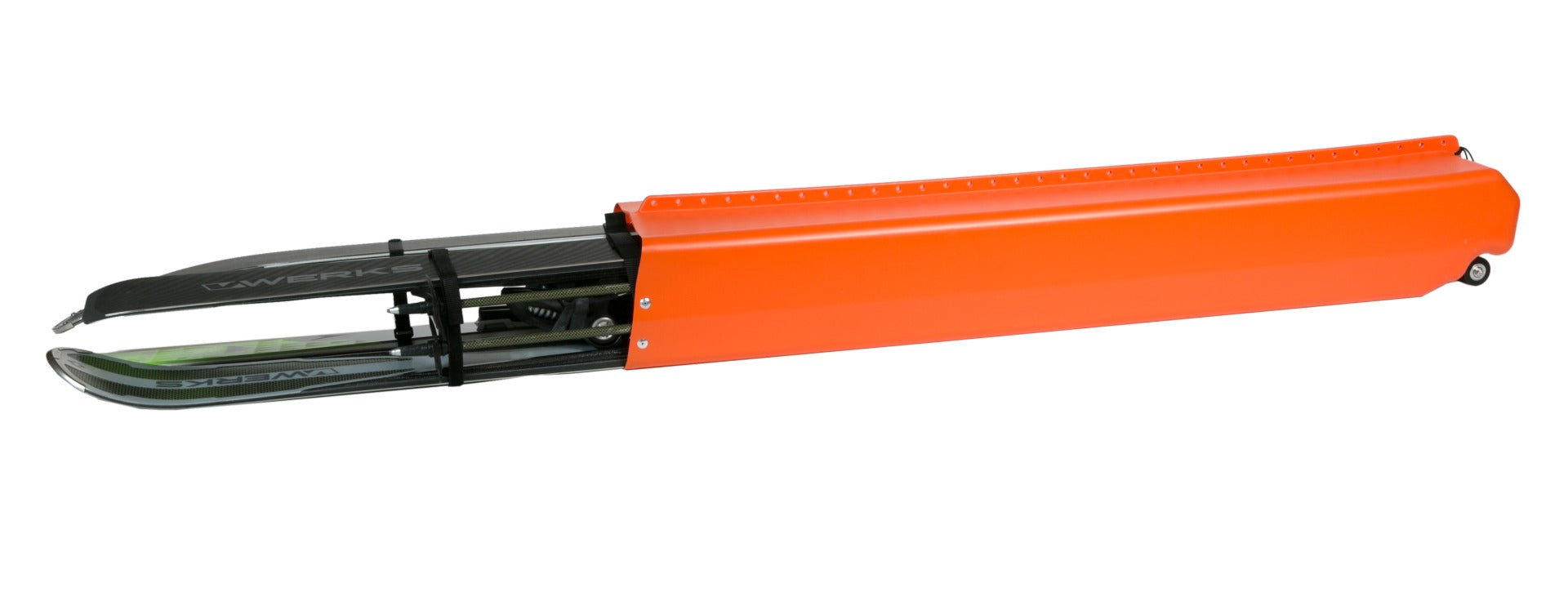 Sportube Series 2 Double Ski Case Black and Blaze - Ski and Board Online