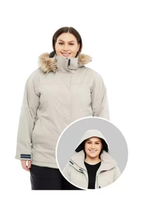 Buy Cartel Brooklyn Stretch Ski Jacket Sand Sizes 18 30 Online
