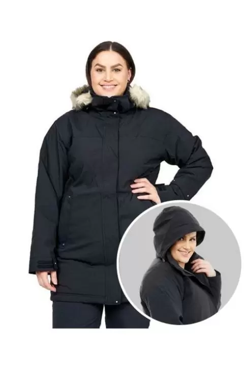 Ladies black jacket size 18 on sale