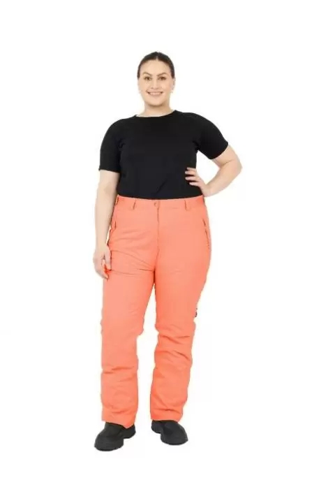 Buy Cartel Canada Women s Plus Size SHORT Ski Pants Coral Online