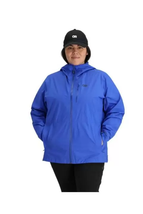 Buy Outdoor Research Women s Aspire II Goretex Rain Shell Jacket Ultramarine 1X 4X Online