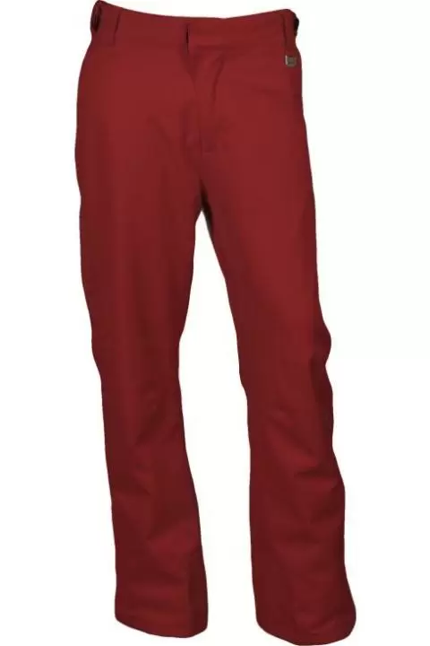 Buy Karbon Helix Mens Waterproof Snow Pants Burgundy Red Online