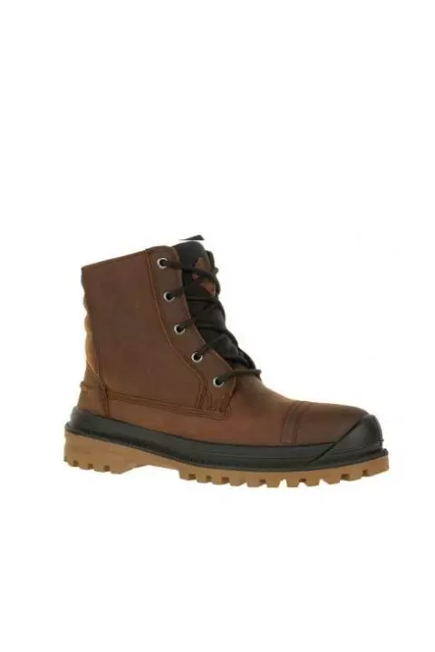 Kamik Griffon Men Apres Snow Boots Cognac