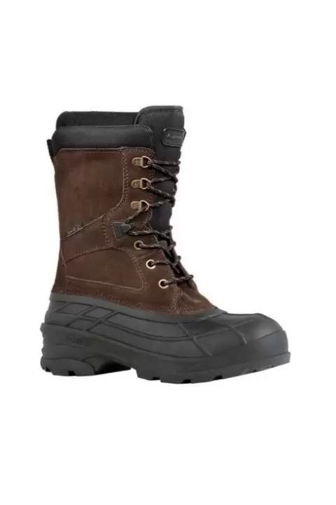 Buy Kamik NationPlus Mens Apres Snow Boots Dark Brown 2020 Online