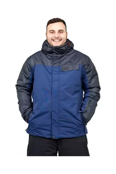Buy XTM Axel Mens Plus Size Ski Jacket Navy Denim Online