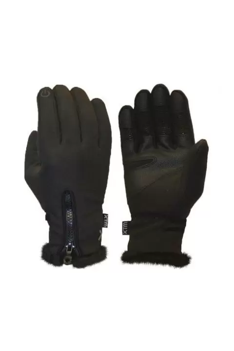 Buy XTM Nina Womens Softshell Snow Gloves Black Online
