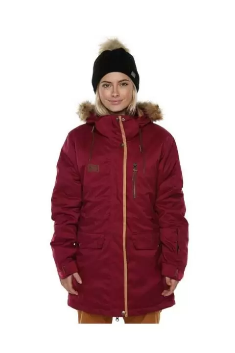 Burgundy snowboard jacket new arrivals