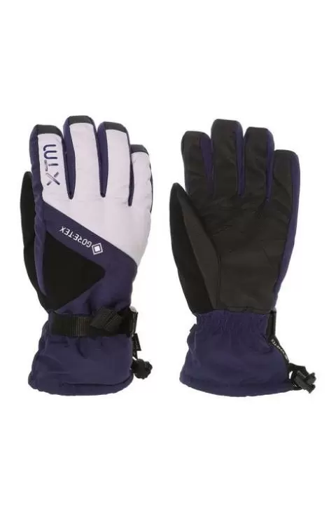 Mens navy ski gloves clearance