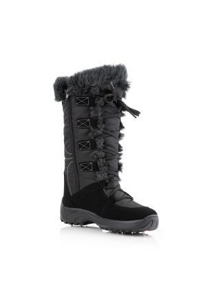 ATTIBA VENICE WOMEN'S APRÈS SNOW BOOT BLACK 2023 Side
