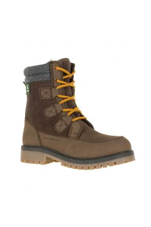 Kamik Takoda Lo Kids Apres Snow Boots Brown 2020 front