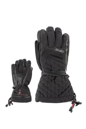 Lenz Heated 4.0 Womens Snow Gloves Black 2019 front