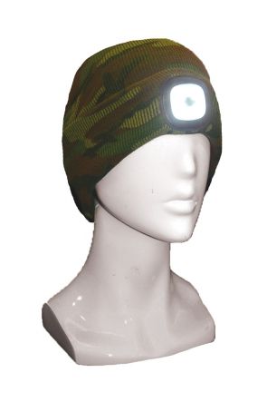 XTM Blinder Unisex LED Light Up Beanie Army Camo 2019 Side