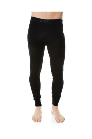 XTM Merino Wool Mens Thermal Pants Black Front