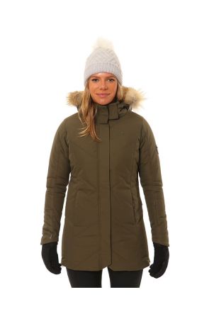 XTM Montana Womens Snow Jacket Ivy Green Front