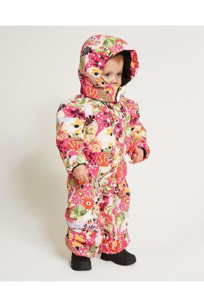 XTM Papoose Infant Baby Ski One-Piece Suit Magenta Front