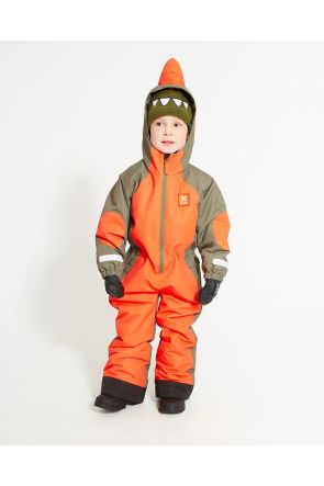 XTM Rugrats II Kids Snow Suit Dino 0-6 Years Front