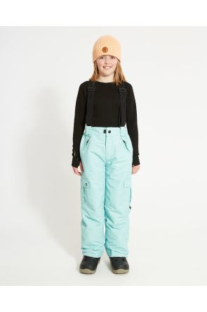 XTM Scoobie II Kids Teens Snow Pants Turquoise Sizes 8-16 Years Front