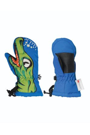 XTM Totally Wild Kids Ski Mitten Blue 0-4 Years