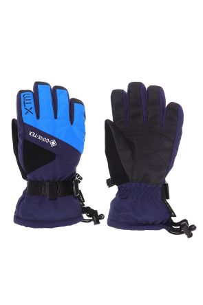 XTM Whistler II Kids Ski Gloves Blue (6-14 years) Main