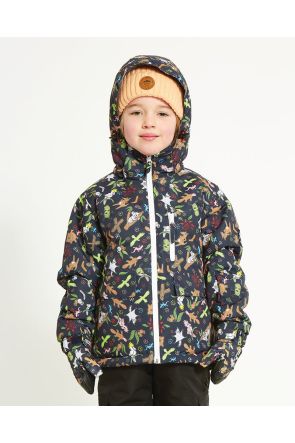 XTM Yama Kids Snow Jacket Navy 2-6 Years Front