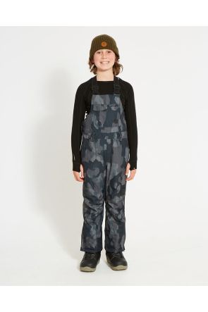 XTM Zeppelin Kids Snow Bib Pants Dusk Snow Camo 8-16 Years Front