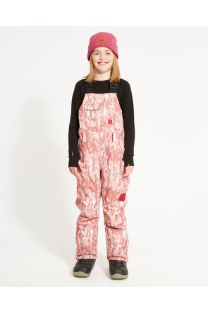 XTM Zeppelin Kids Snow Bib Pants Dusk Snow Camo 8-16 Years Front