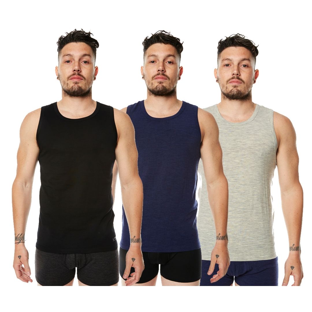 Thermal tank top mens shop